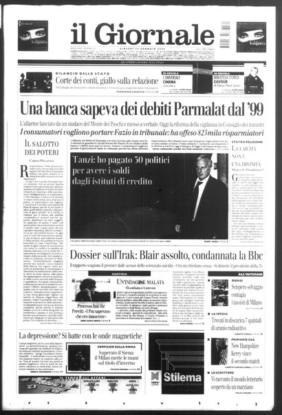 Il giornale : quotidiano del mattino